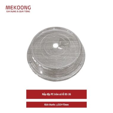 Nắp đậy PC tròn có lỗ DC-36