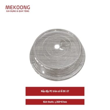 Nắp đậy PC tròn có lỗ DC-37