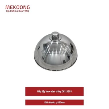 Nắp đậy inox núm trắng CV113503