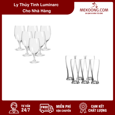 Ly Thủy Tinh Luminarc Cho Nhà Hàng LCNHMK14