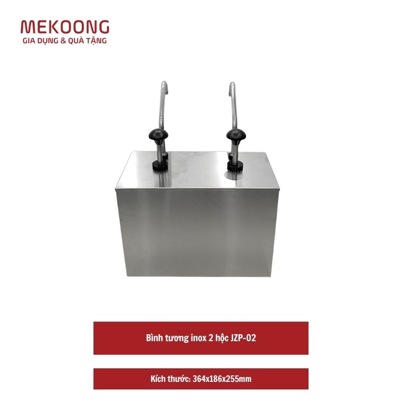 Bình tương inox 2 hộc JZP-02