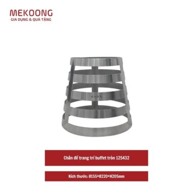 Chân đế trang trí buffet tròn 125432