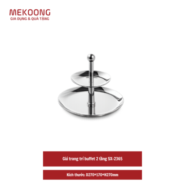 Giá trang trí buffet 2 tầng SX-2365