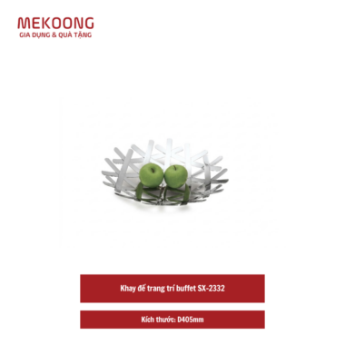 Khay de trang tri buffet SX 2332 Khay đế trang trí buffet SX-2332