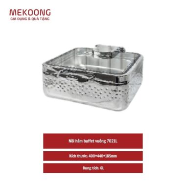 Nồi hâm buffet vuông 7021L
