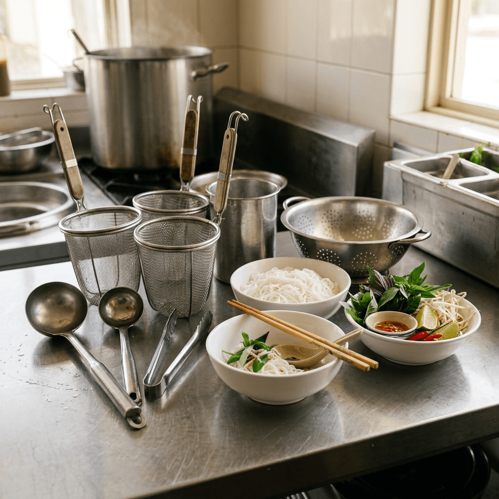 1. Giải Pháp Mở Quán Bún Là Gì? Vì Sao Cần Chuẩn Bị Bài Bản?