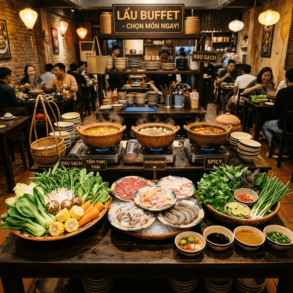 3. Bảng Giá Tham Khảo Hạng Mục Trang Thiết Bị Setup Buffet Mới Nhất