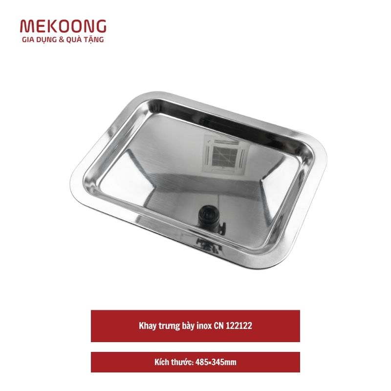 Khay trung bay inox CN 122122 Khay trưng bày inox CN 122122