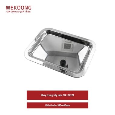 Khay trưng bày inox CN 122124