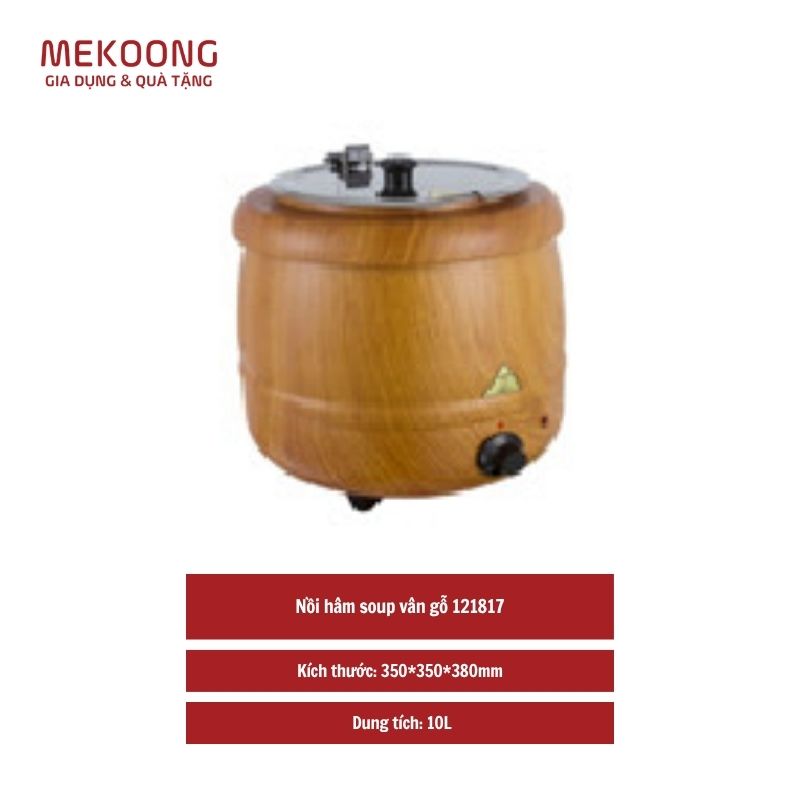 Noi ham soup van go 121817 Nồi hâm soup vân gỗ 121817